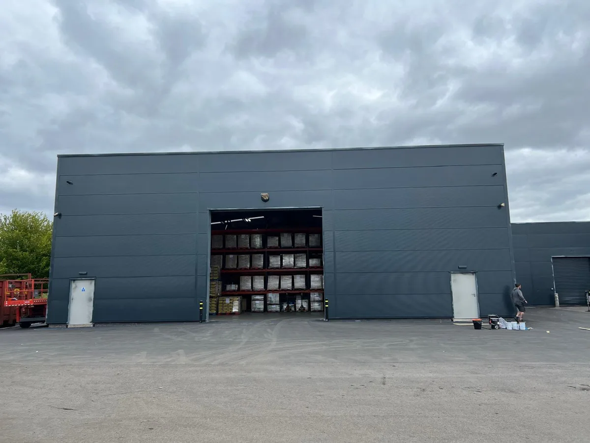 Expert commercial spray painting work completed in 
